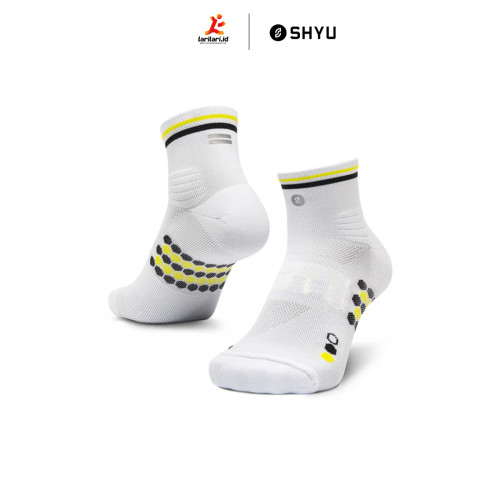 SHYU - Quarter Crew - White - Black - Honey